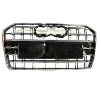 Grila S6 - Audi A6 (2015-2018) Crom - Negru 
