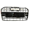 Grila S6 - Audi A6 (2015-2018) Crom - Negru 
