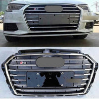 Grila S3 - Audi A3 8V (2016-2020) Negru cromat 