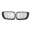 Grila Diamant cu Rama Neagra Lucioasa - BMW Seria 3 E46 (2002-2004) 
