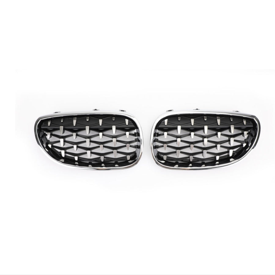 Grila Diamant cu Rama Cromata - BMW Seria 5 E60 (2004-2009) 