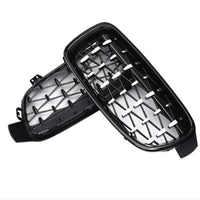 Grila Diamant - BMW Seria 3 F30 (2012-2018) Negru Glos (Negru Stralucitor) 
