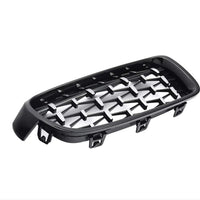 Grila Diamant - BMW Seria 3 F30 (2012-2018) Negru Glos (Negru Stralucitor) 