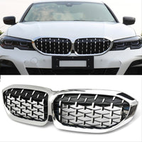 Grila Diamant - BMW Seria 3 G20 (2019+) cu Rama Cromata 