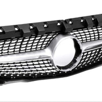 Grila Diamond - Mercedes CLA W117 (2013-2015) Gri 