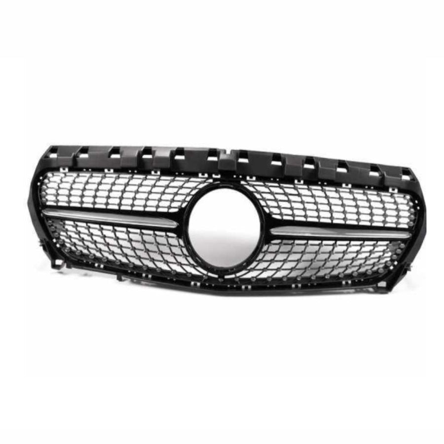Grila Diamond - Mercedes CLA W117 (2013-2015) Negru 