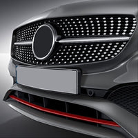 Grila Diamond - Mercedes A-Class W176 (2016-2018) Negru 