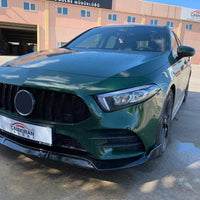 Prelungire Bara Fata BRABUS - Mercedes-Benz A-Class W177 (Sport Bumper) - Gloss Black 