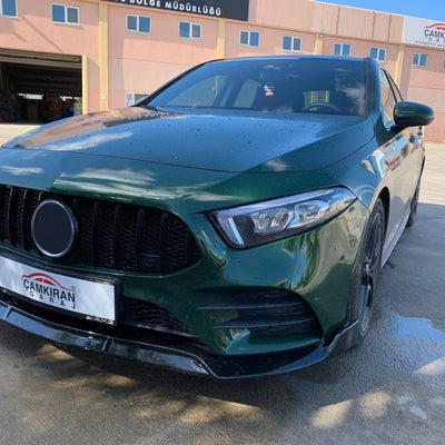 Prelungire Bara Fata BRABUS - Mercedes-Benz A-Class W177 (Sport Bumper) - Gloss Black 