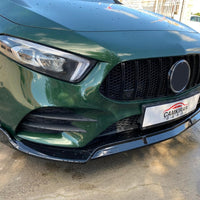 Prelungire Bara Fata BRABUS - Mercedes-Benz A-Class W177 (Sport Bumper) - Gloss Black 