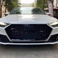 Pachet Complet Bara Fata RS7 (Cadru Negru) - Audi A7 4K8 (2019-2021) 