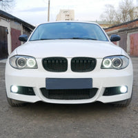 PENTRU SERIA 1 E87 07-11 SET BUMPER FRONTAL MT ȘI GRILĂ (FARURI DE CEȚE)