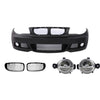PENTRU SERIA 1 E87 07-11 SET BUMPER FRONTAL MT ȘI GRILĂ (FARURI DE CEȚE)