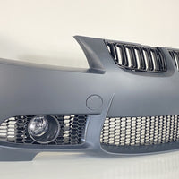 PENTRU SERIA 3 E90 LCI 2009-2011 BUMPER FRONTAL ÎN STIL M3 + GRILĂ (CU FARURI DE CEATĂ)