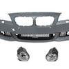PENTRU SERIA 5 F10 2010-2013 BARA FRONTALĂ M TECH (FARURI DE FOG) + GRILĂ