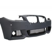 PENTRU SERIA 5 F10 2010-2013 BARA FRONTALĂ M TECH (FARURI DE FOG) + GRILĂ