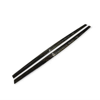 PENTRU SERIA 4 F32 2014-2020 FUSTA LATERALĂ LIP NEGRU LUCIOS (NEGRU STRĂLUCITOR)