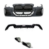 PENTRU SERIA 3 G20 G22 FACELIFT KIT CAROSERIE (CADRU NEGRU LUCIOS (NEGRU STRĂLUCITOR) LI)
