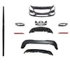 W117 SERIA CLA SET AMG (BUMPER FRONTAL ȘI SPATE, GRILĂ DIAMANT, JANTE LATERALE, EVAPORATOARE)