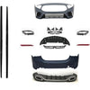 Set AMG Seria A W177 Sedan (Bară față și spate, grilă diamant, fustă laterală, evacuări)